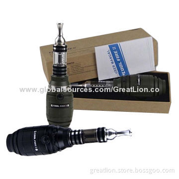 2014 E Cigarette, Cool Fire II, Grenade Shape in Stock, Fast Delivery, On/Off Battery Switch